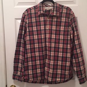 Men’s H&M Plaid Button up shirt